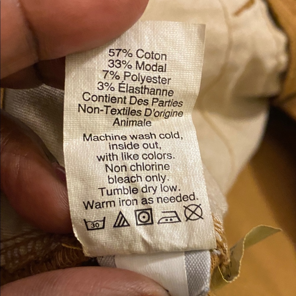 Madewell Tan 9” High Rise Skinny Pants - Picture 11 of 12